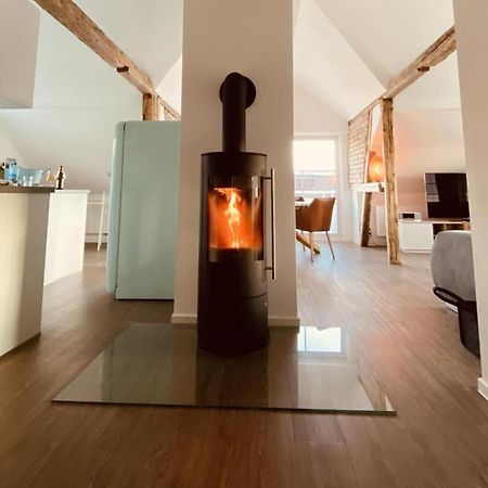 شقة Penthouse Im Dachgeschoss سونثوفن المظهر الخارجي الصورة