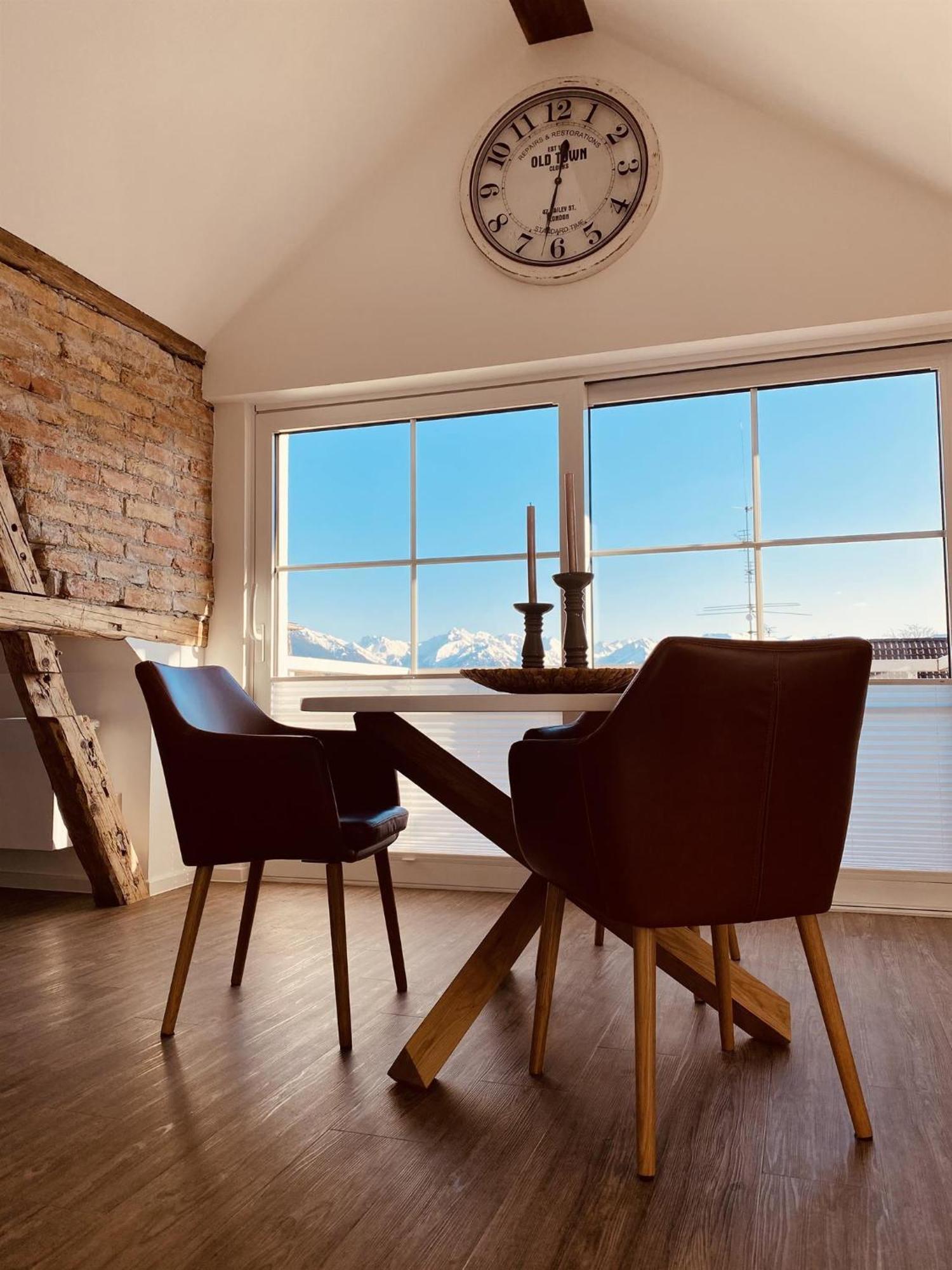 شقة Penthouse Im Dachgeschoss سونثوفن المظهر الخارجي الصورة